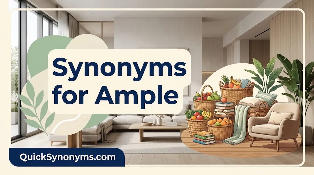 synonyms for ample