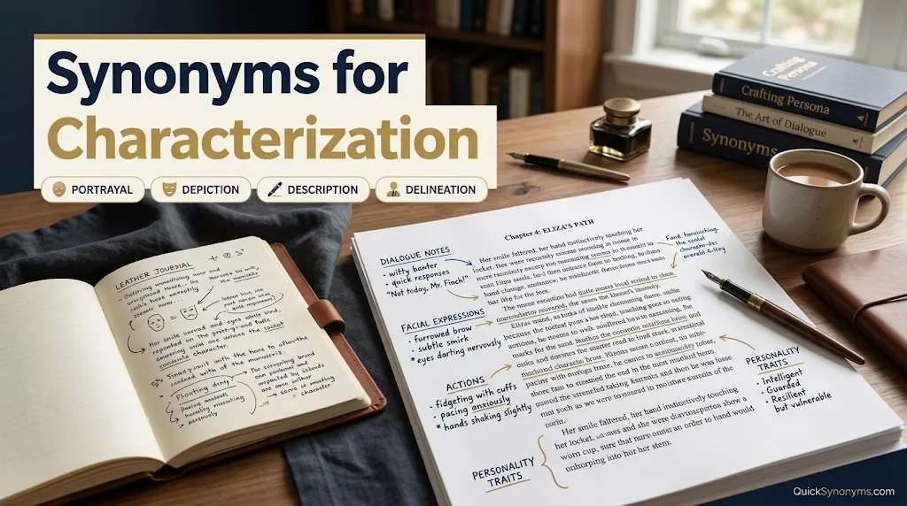 Synonyms for Characterization