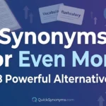 Synonyms for Even More