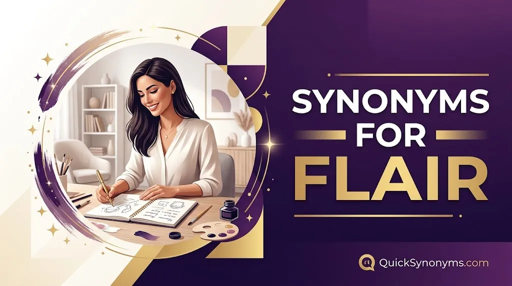 Synonyms for flair