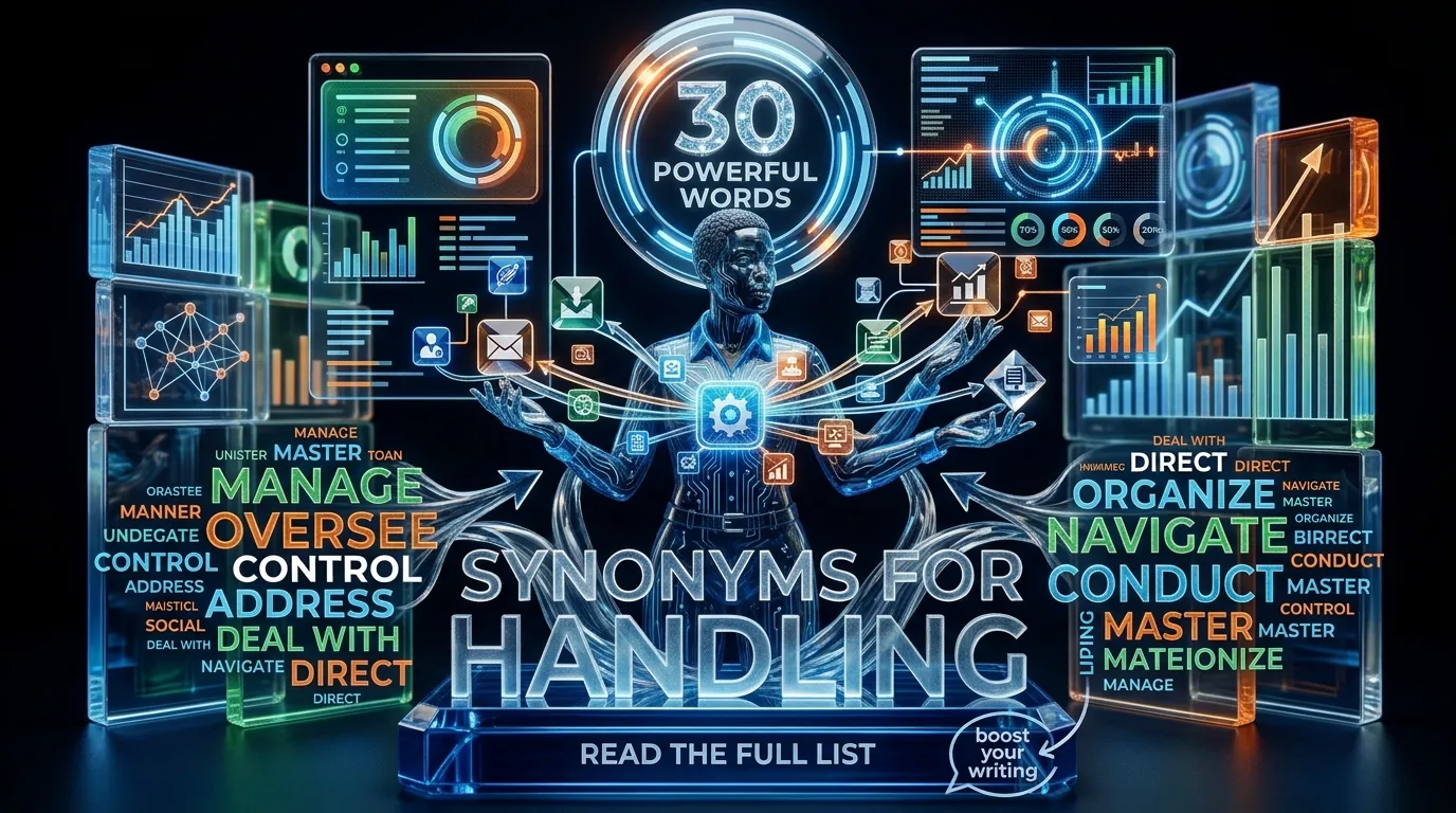 Synonyms for Handling