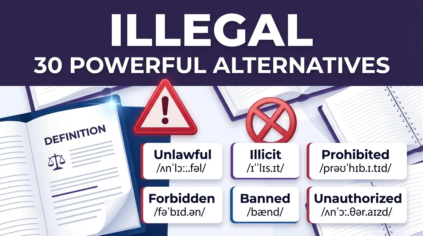 synonyms for Illegal