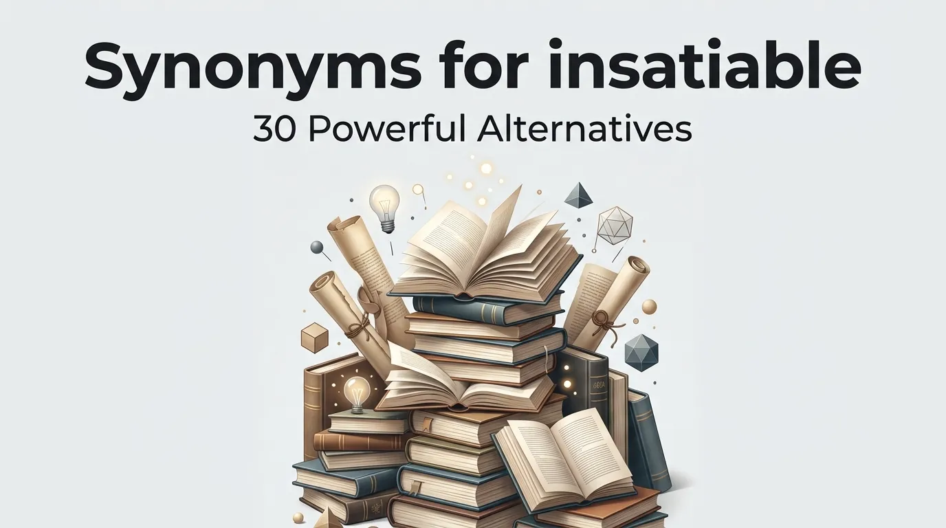 synonyms for insatiable