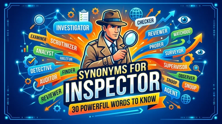 Synonyms for Inspector