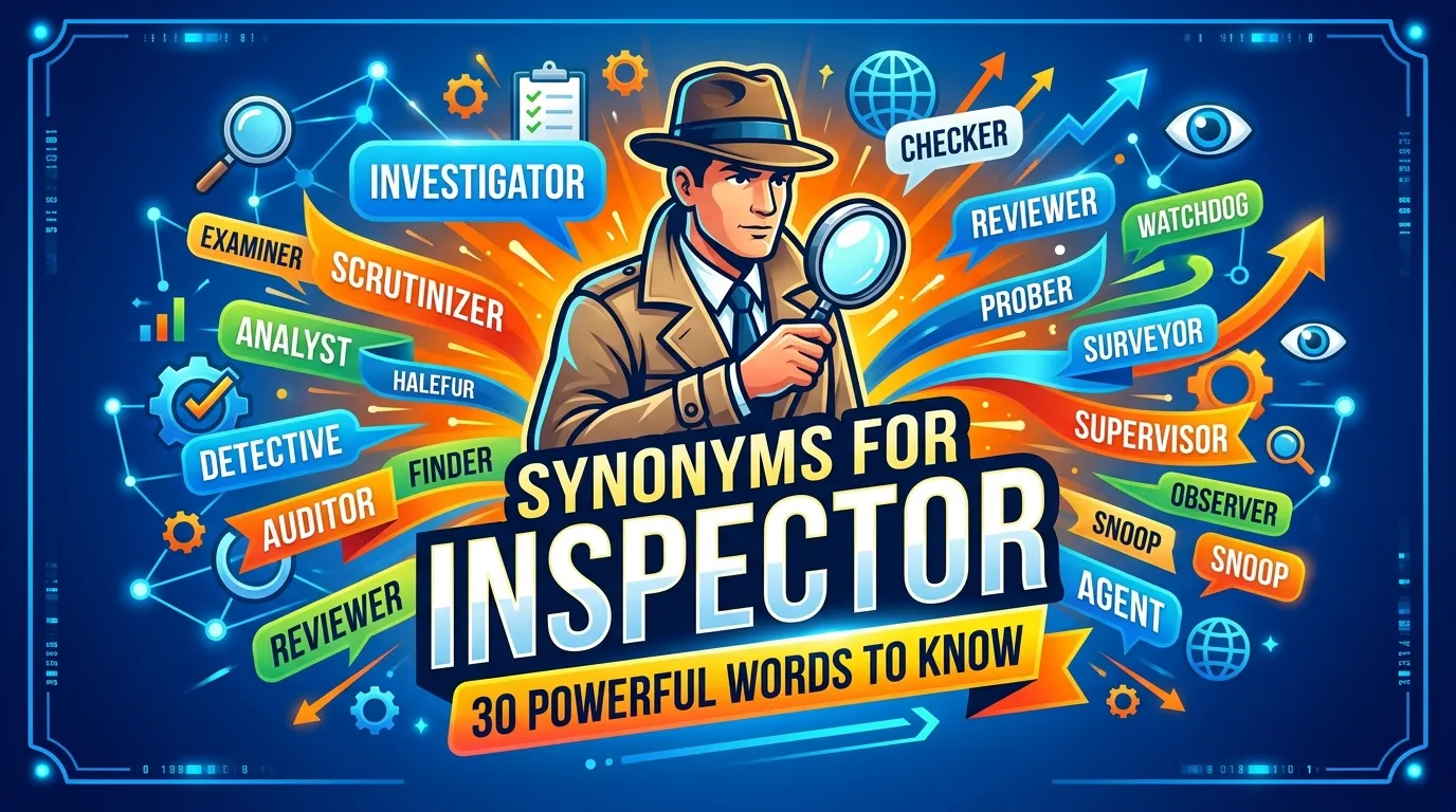 Synonyms for Inspector