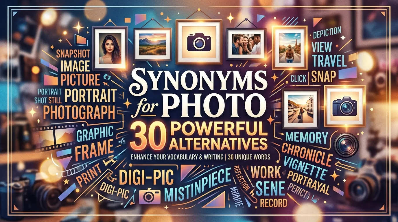 synonyms for photo