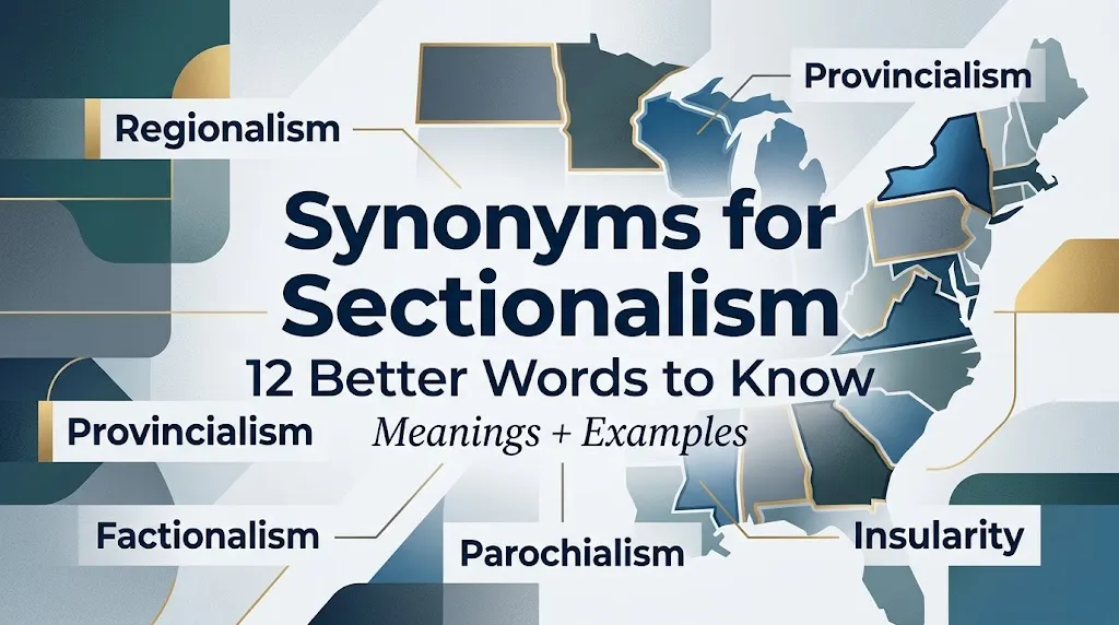 synonyms for Sectionalism