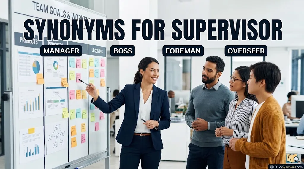 synonyms for Supervisor