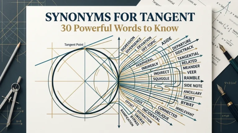 Synonyms for Tangent