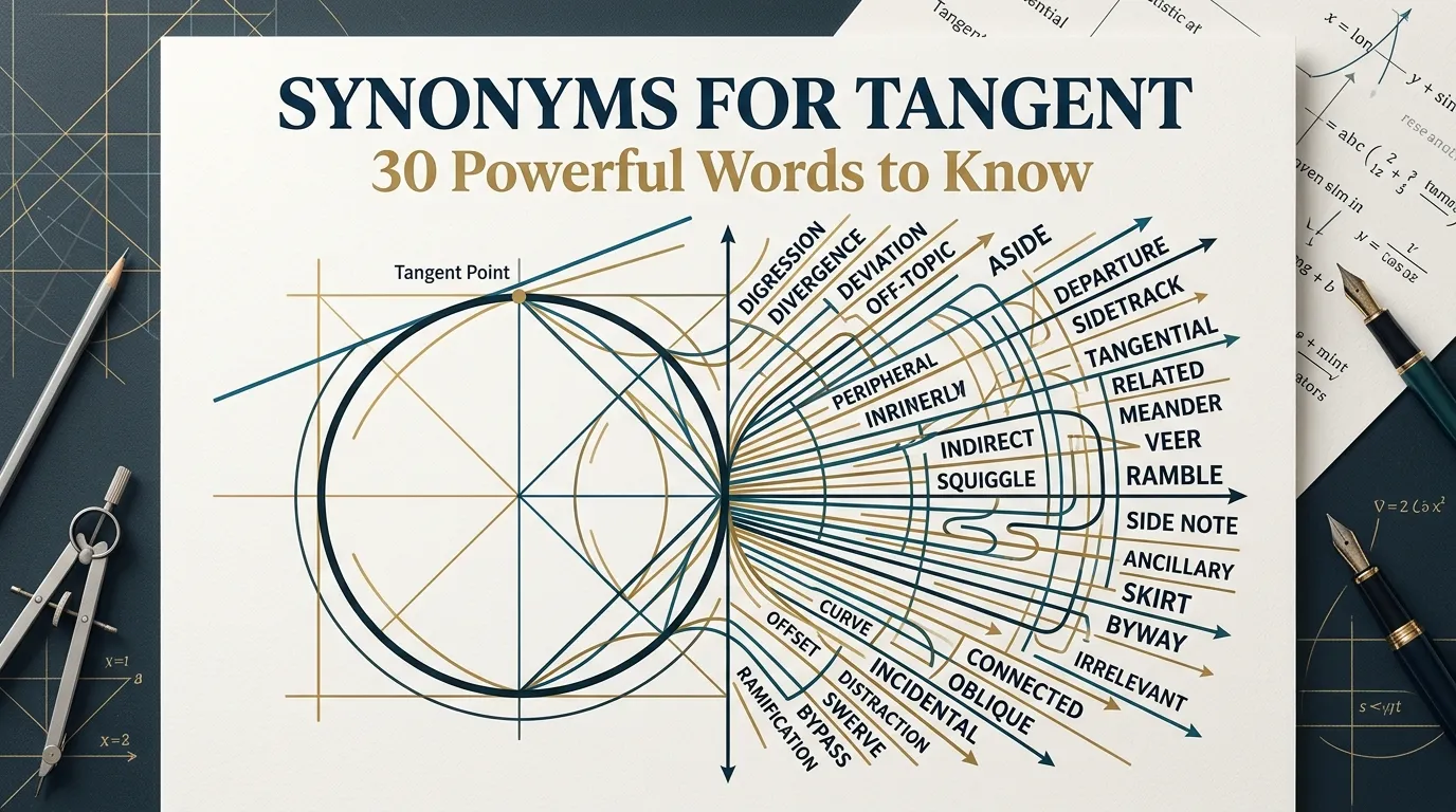 Synonyms for Tangent