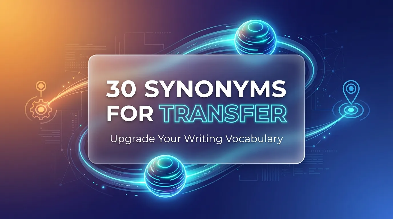 synonyms for Transfer