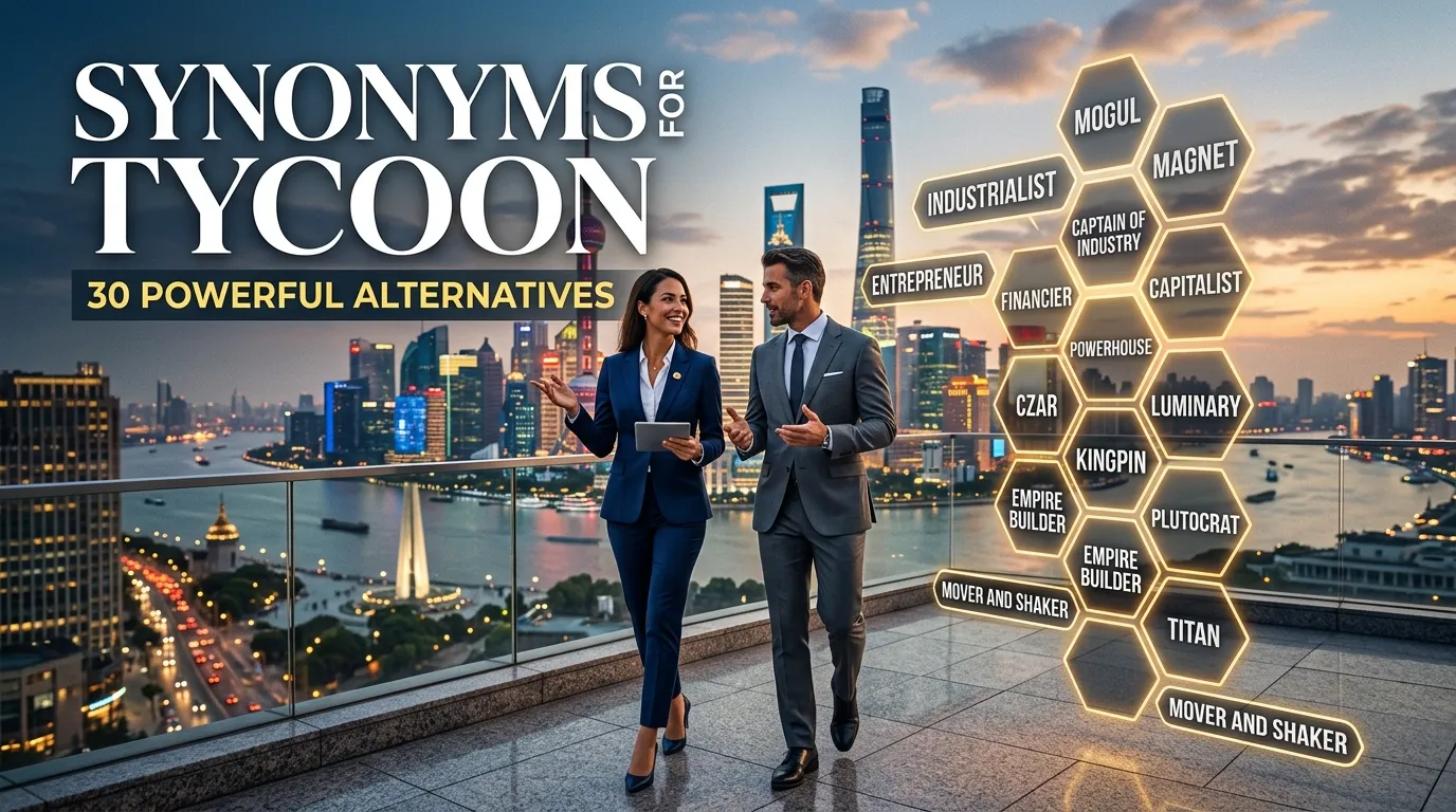 synonyms for tycoon
