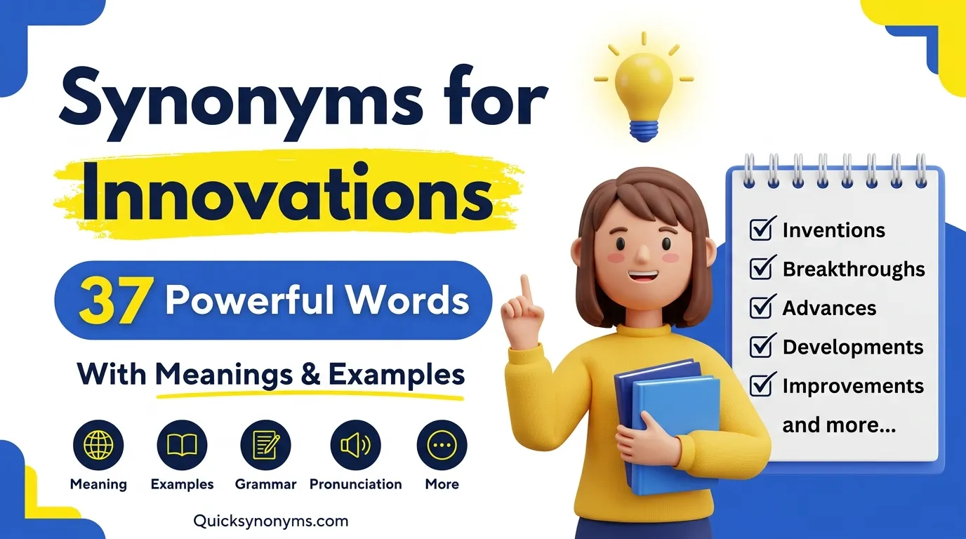 synonyms for Innovations