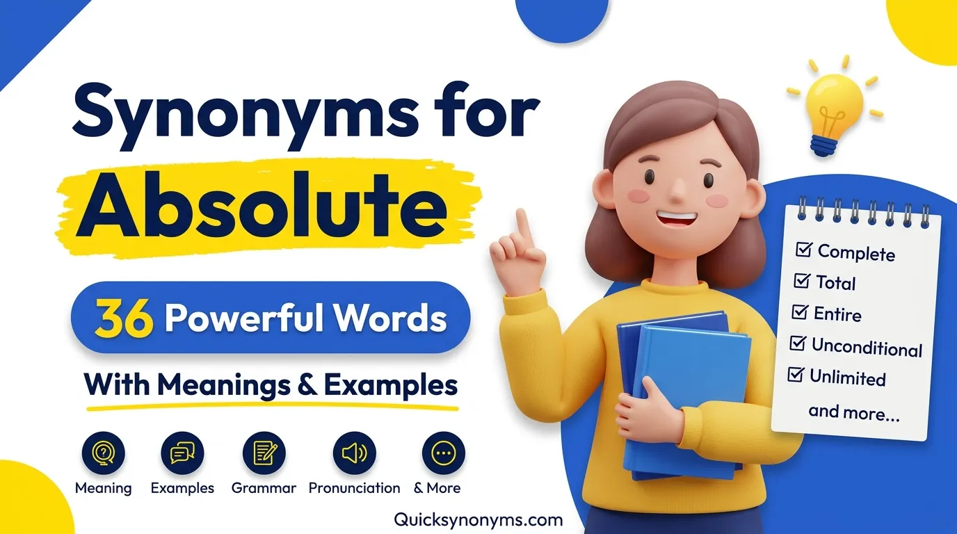 synonyms for Absolute