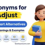 synonyms for Adjust