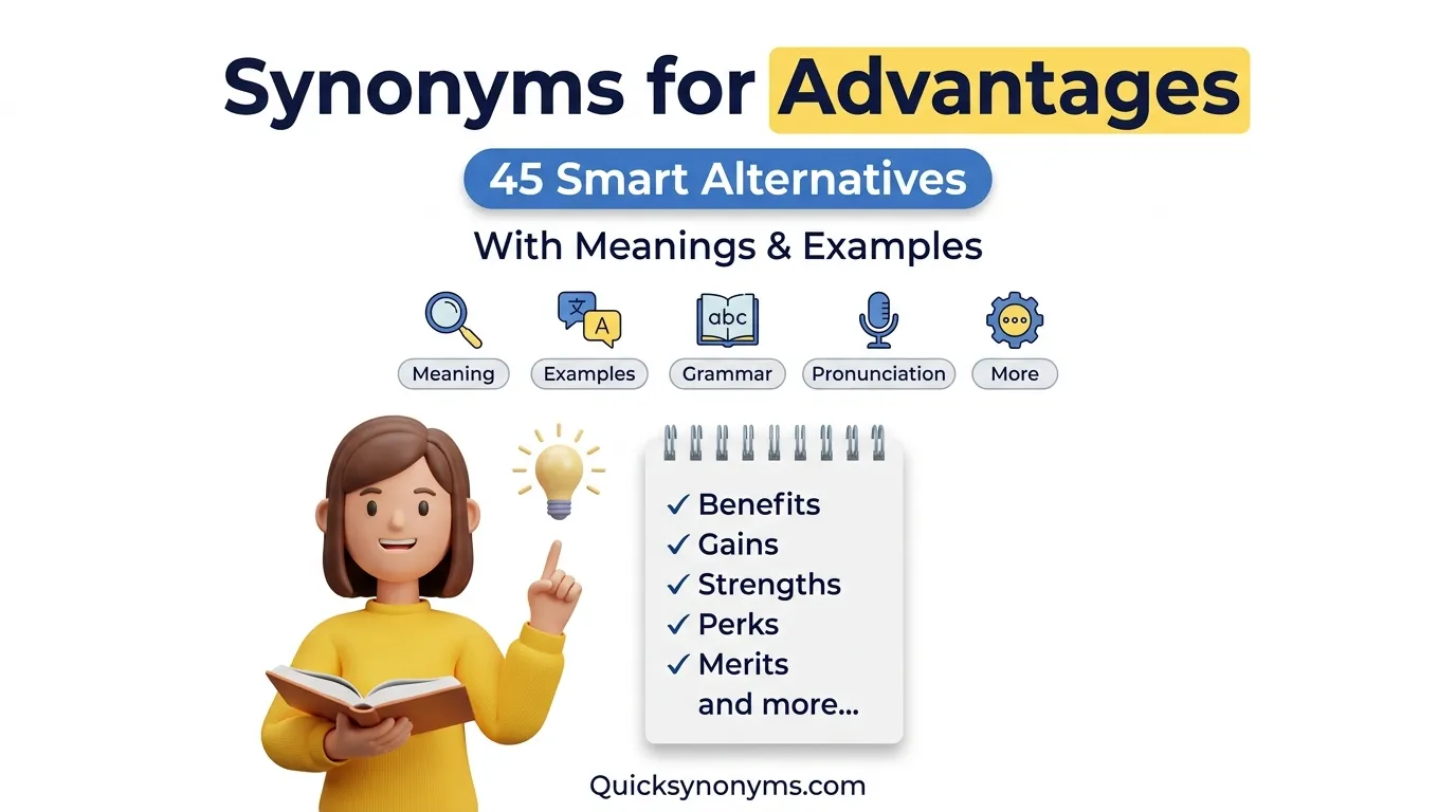 synonyms for Advantages