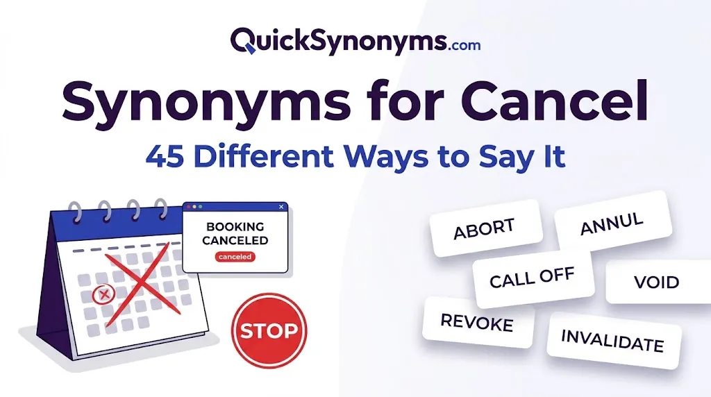 synonyms for cancel