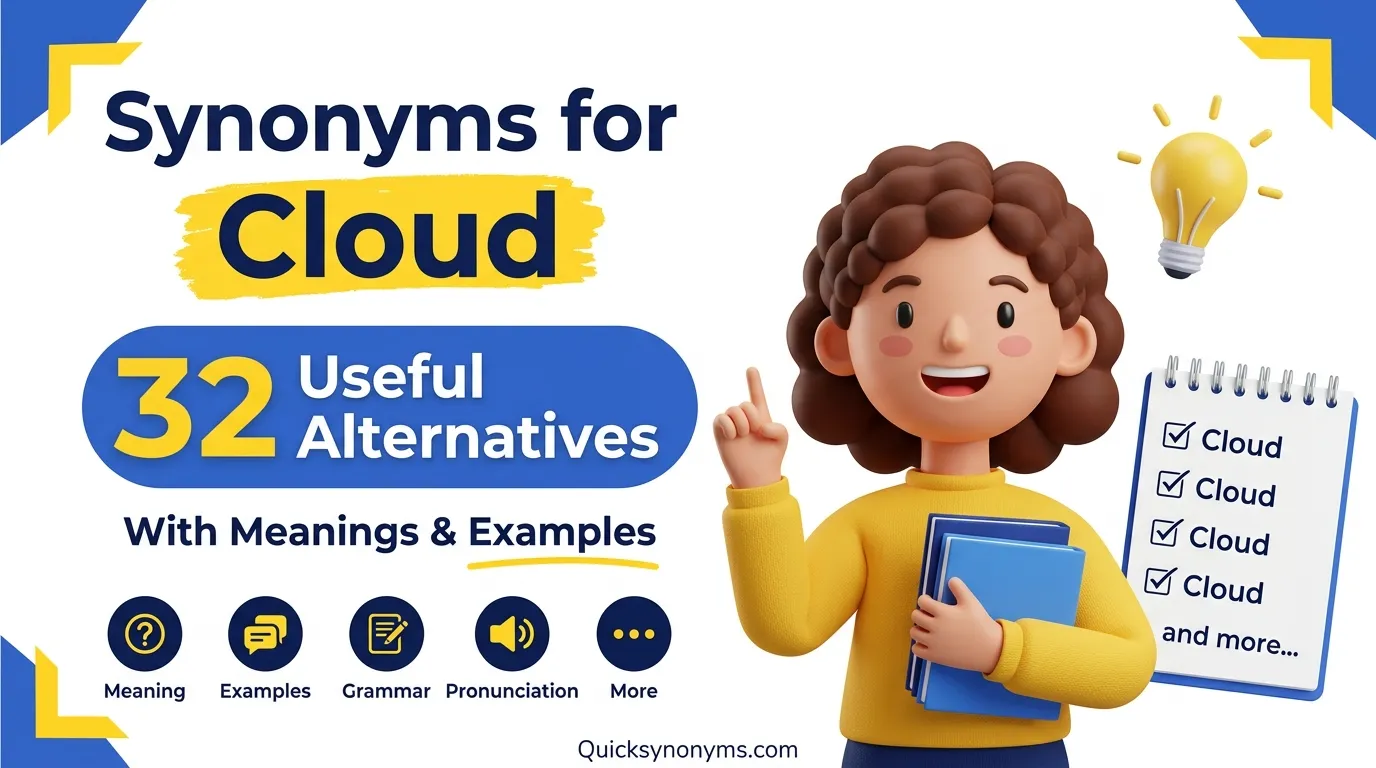 synonyms for cloud