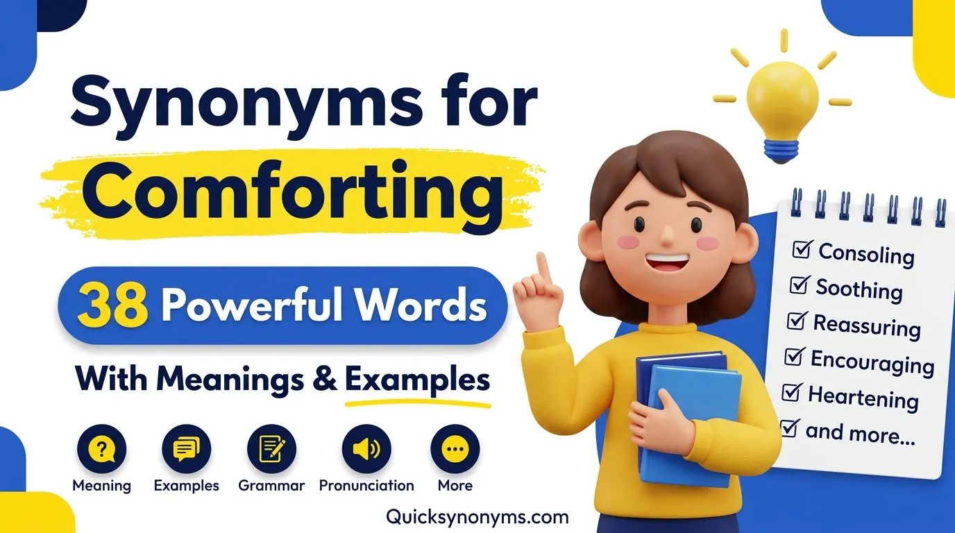 synonyms for comforting