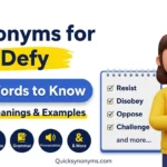 synonyms for Defy
