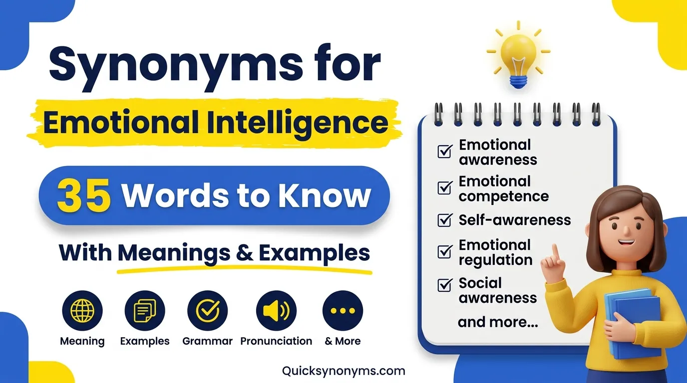 synonyms for Emotional intelligence
