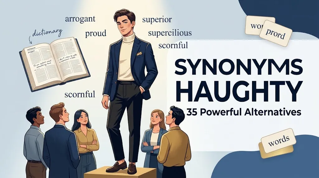 synonyms for haughty