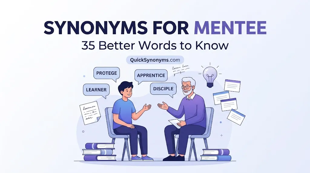 synonyms for mentee
