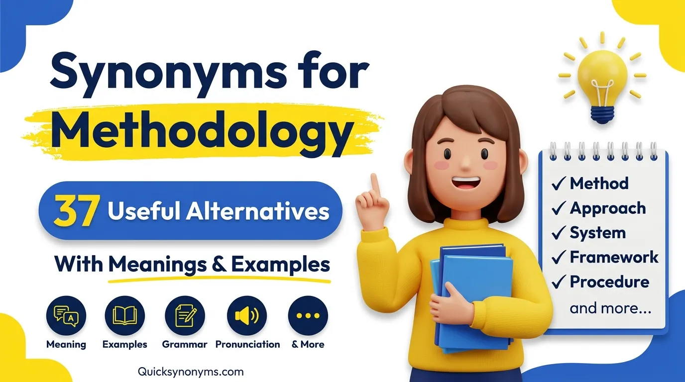 synonyms for methodology
