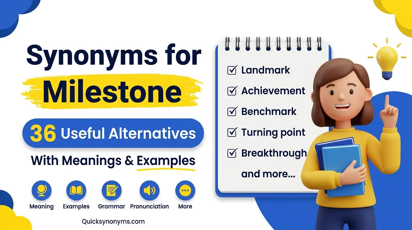 synonyms for Milestone