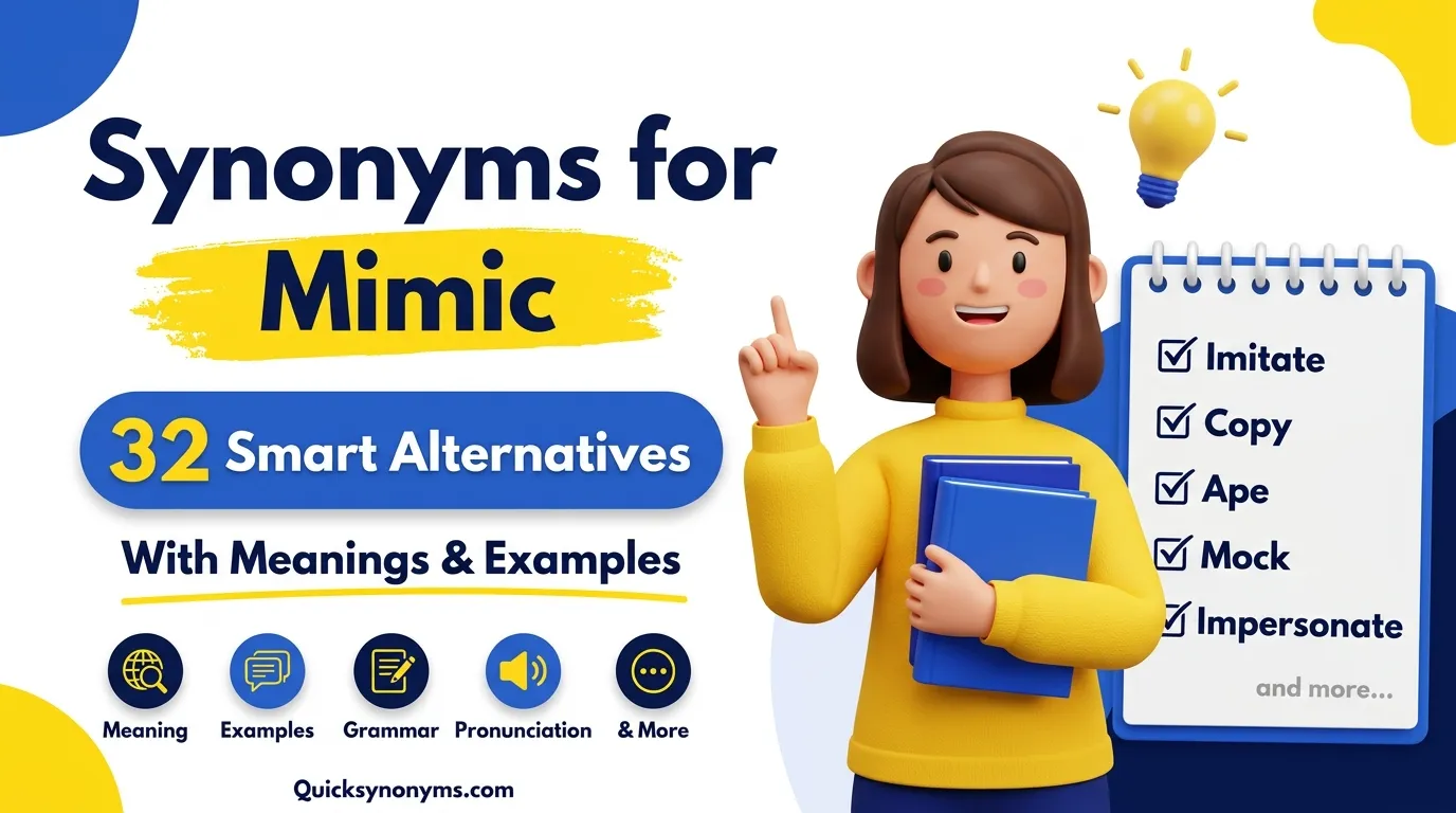 synonyms for mimic