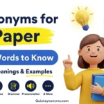 synonyms for Paper