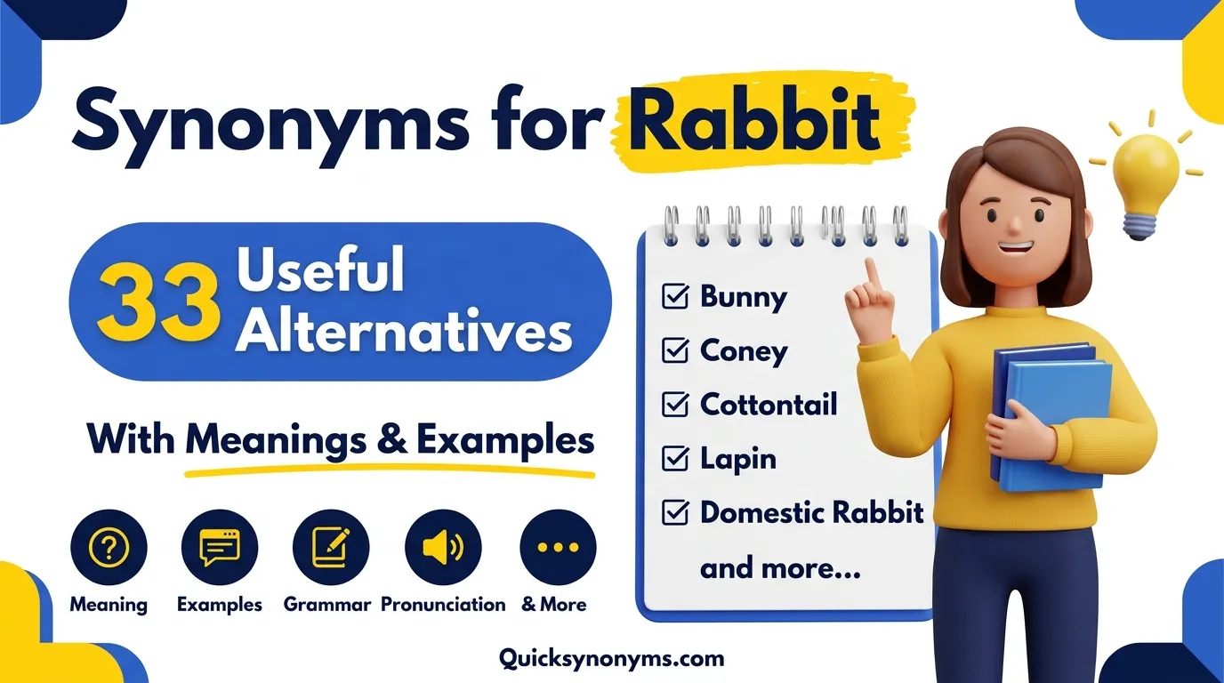 synonyms for Rabbit