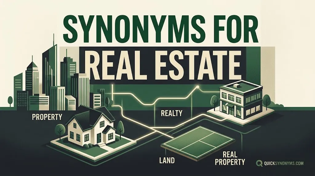 synonyms for real estate