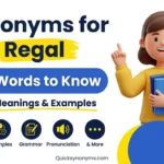 synonyms for Regal