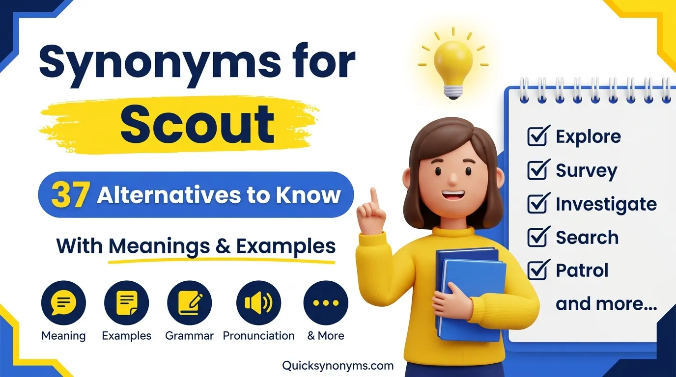 synonyms for Scout