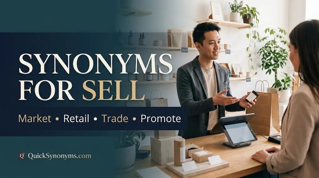 synonyms for Sell