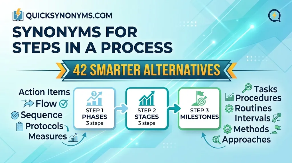 synonyms for steps