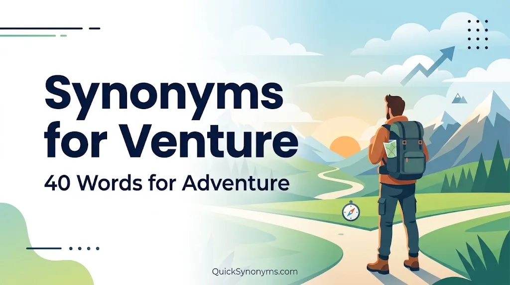synonyms for venture